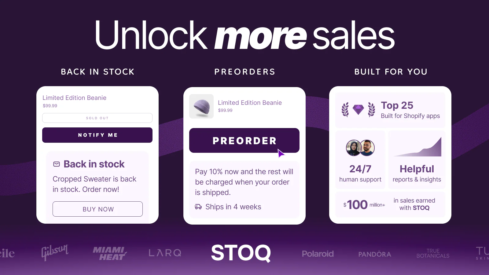 stoq preorder app banner