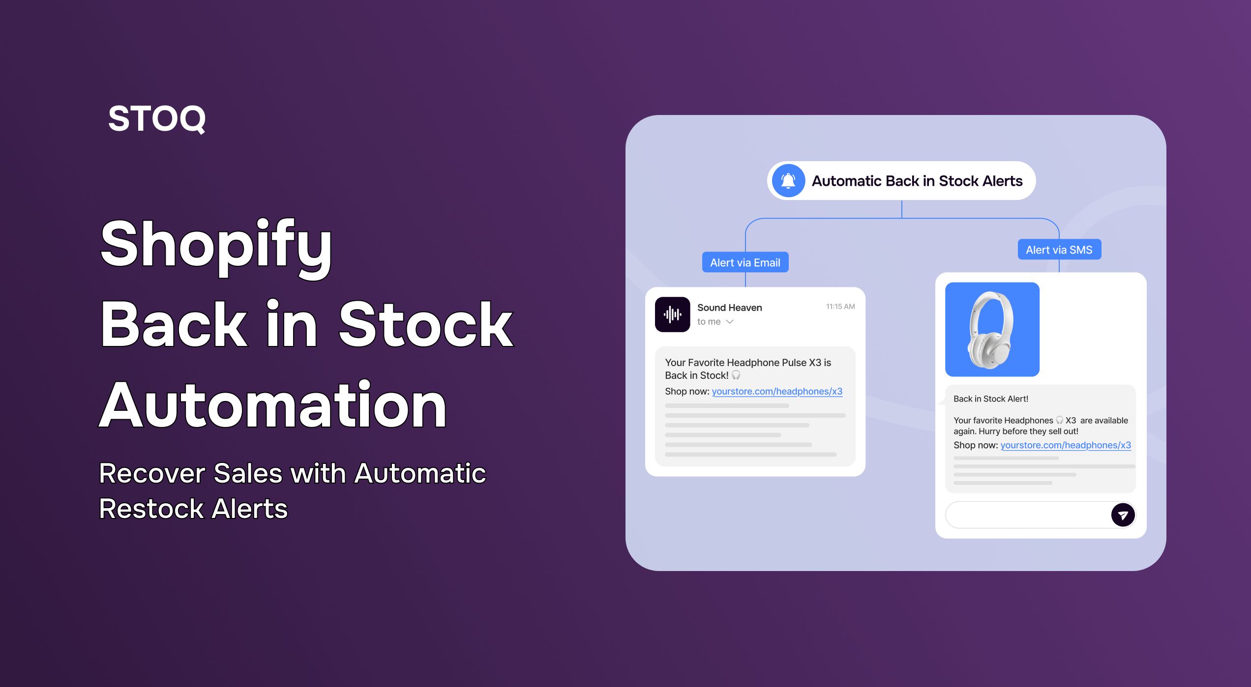 Shopify back in stock automation: Auto‑notify waiting customers