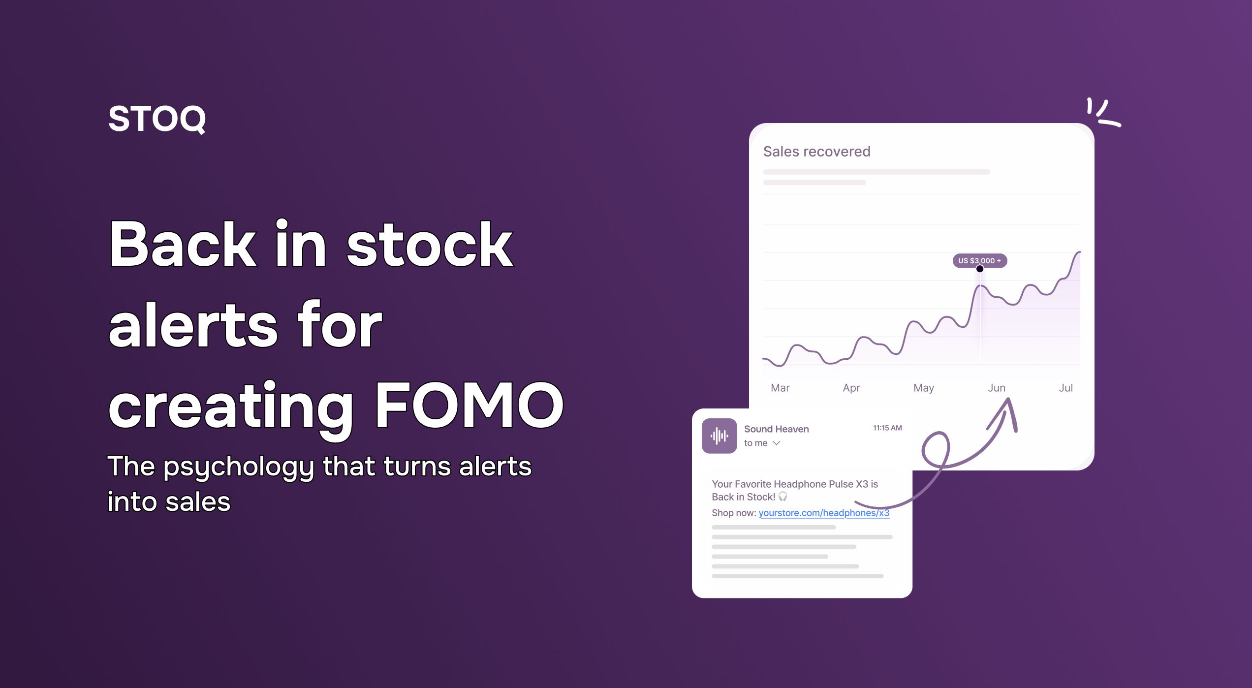 The psychology behind back in stock alerts that drive sales