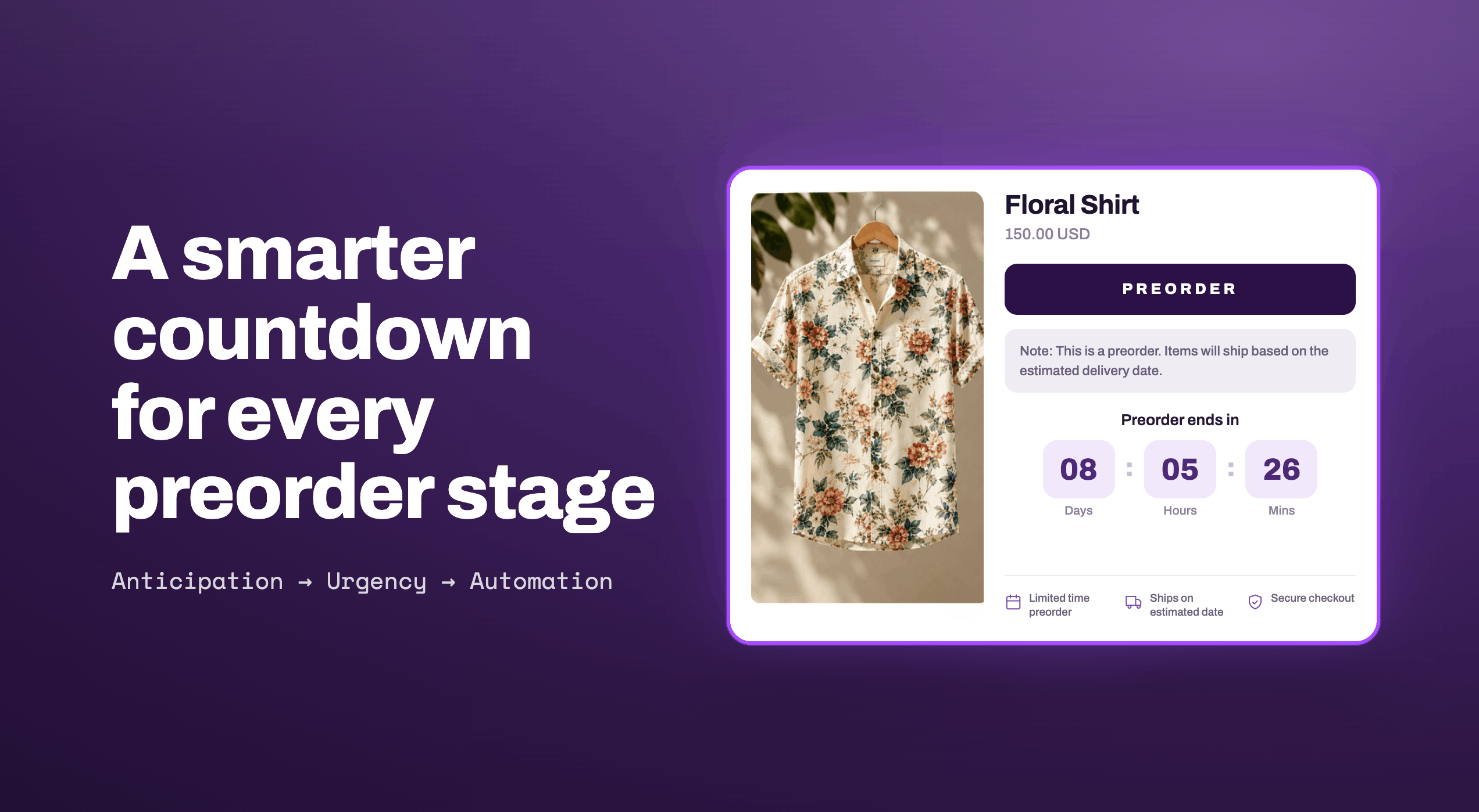 Preorder countdown lifecycle: 3 phases that turn a timer into revenue
