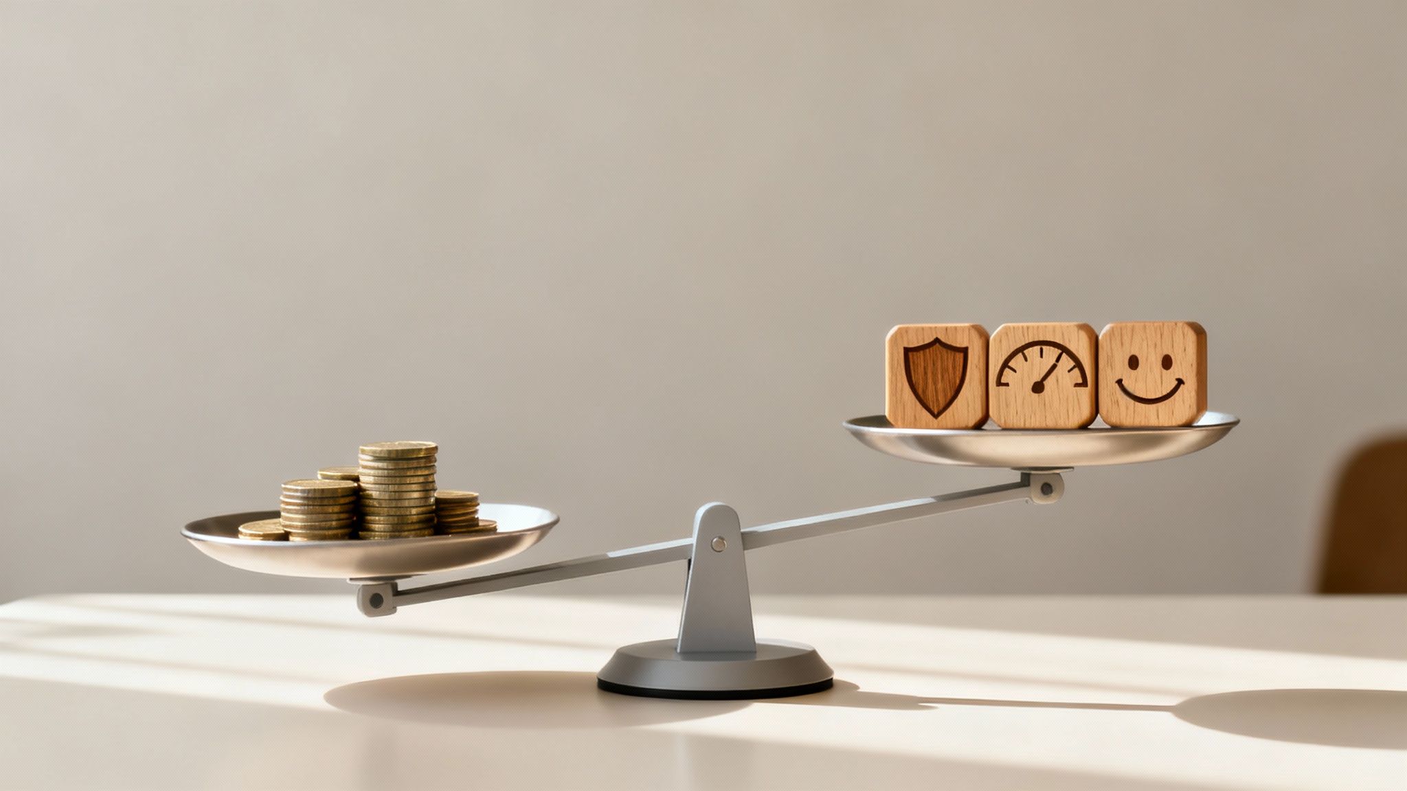 A person at a desk with sticky notes and charts on the wall, strategically planning and prioritizing tasks.