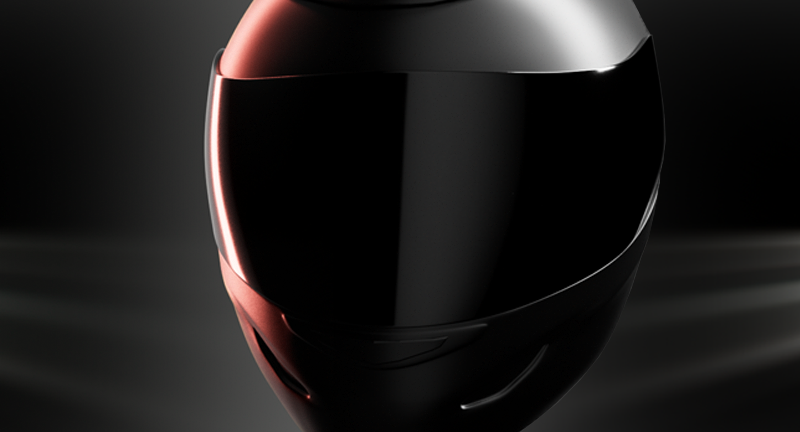 Image of a racing helmet