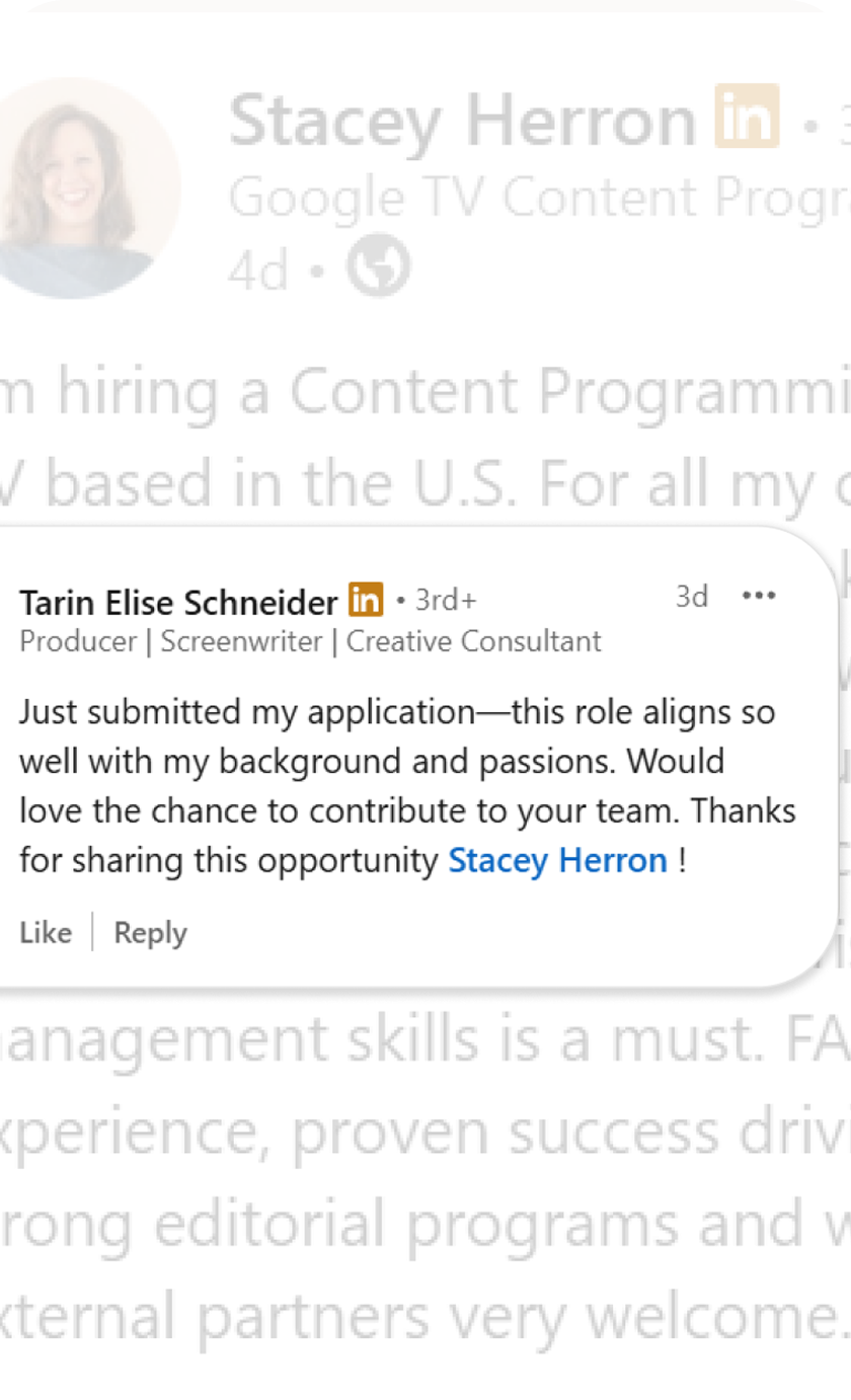 Hiring Manager Relationship Development