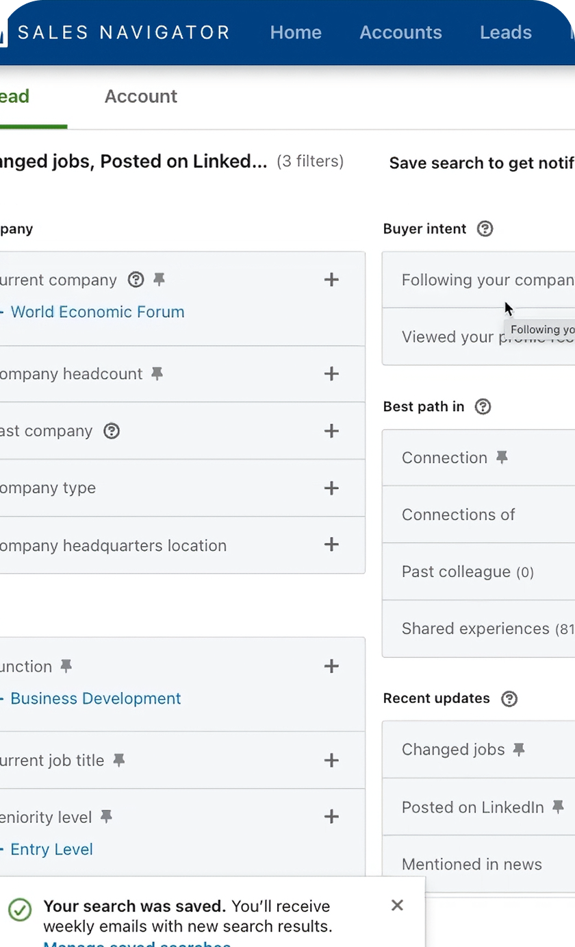 Active LinkedIn Engagement Management