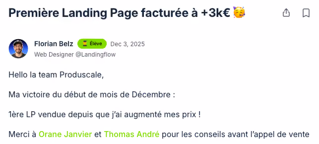 Témoignage