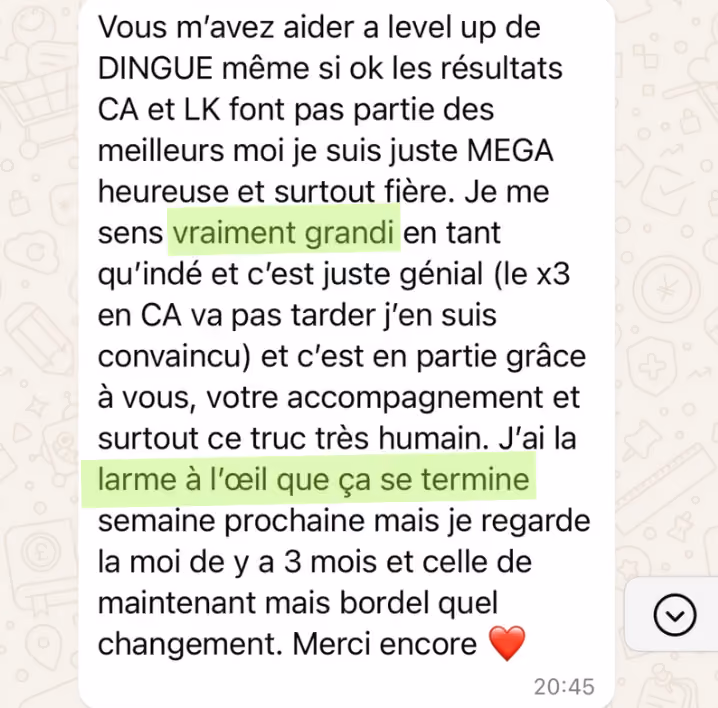 Témoignage