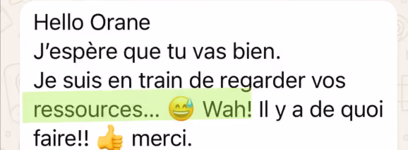 Témoignage