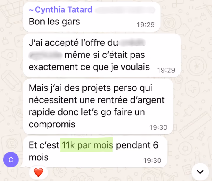 Témoignage