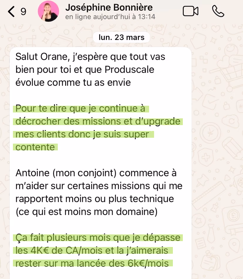 Témoignage
