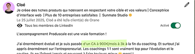 Victoire client Produscale