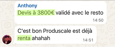 Victoire client Produscale