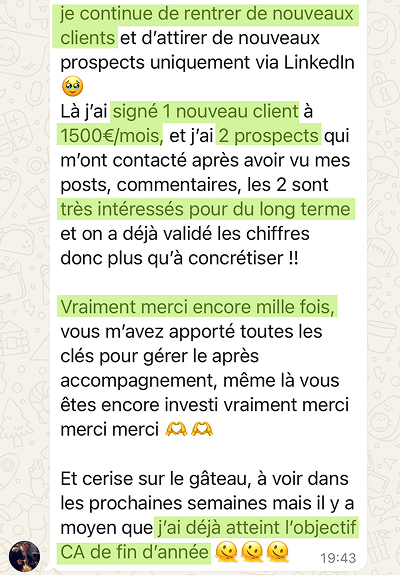 Victoire client Produscale