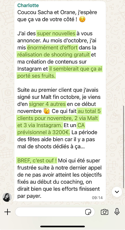 Victoire client Produscale