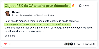 Victoire client Produscale