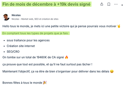 Victoire client Produscale