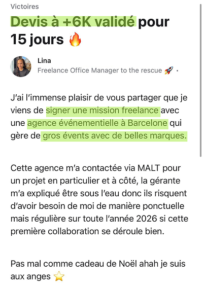Victoire client Produscale