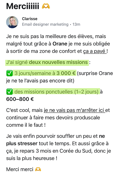 Victoire client Produscale