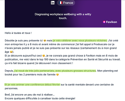 Victoire client Produscale