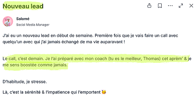 Victoire client Produscale