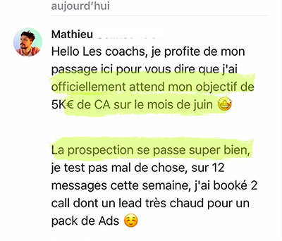 Victoire client Produscale