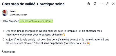 Victoire client Produscale