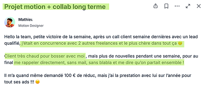 Victoire client Produscale