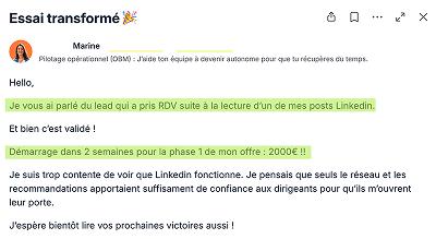 Victoire client Produscale