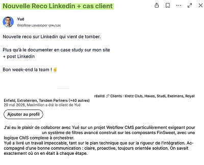 Victoire client Produscale