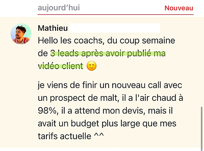 Victoire client Produscale