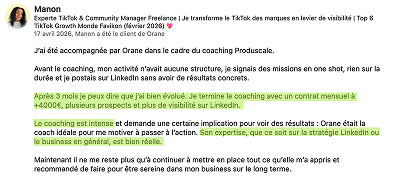 Victoire client Produscale