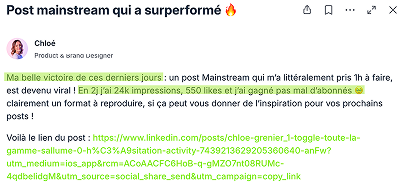 Victoire client Produscale