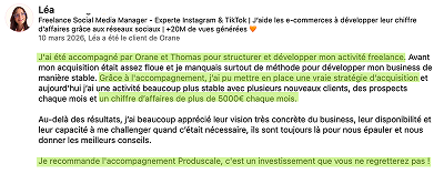 Victoire client Produscale