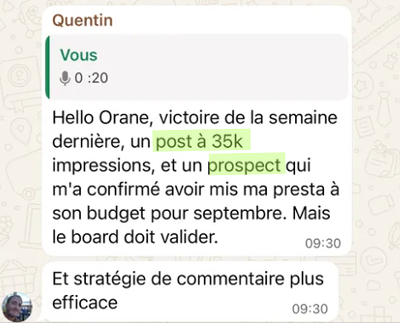 Victoire client Produscale