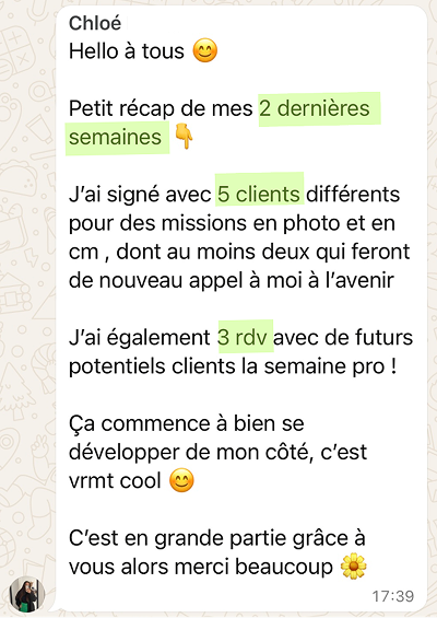 Victoire client Produscale