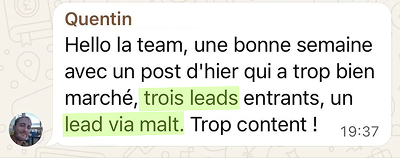 Victoire client Produscale