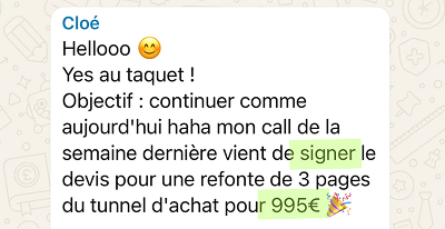 Victoire client Produscale