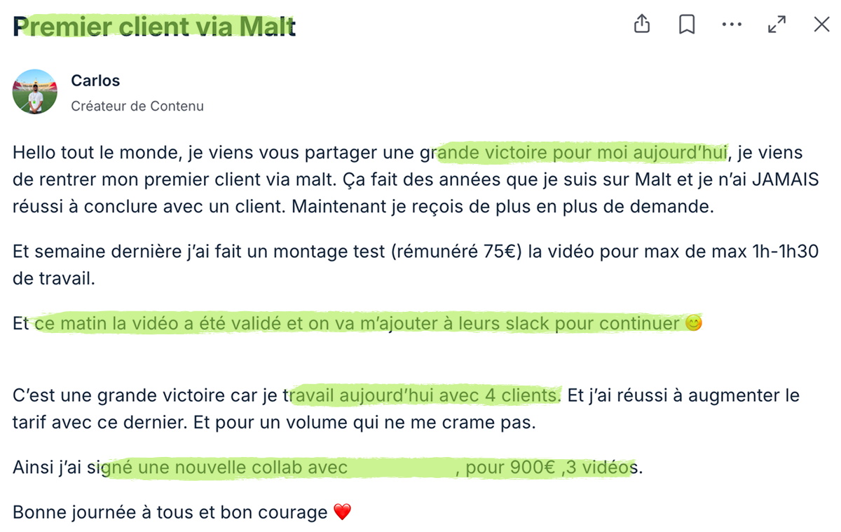 Victoire client Produscale