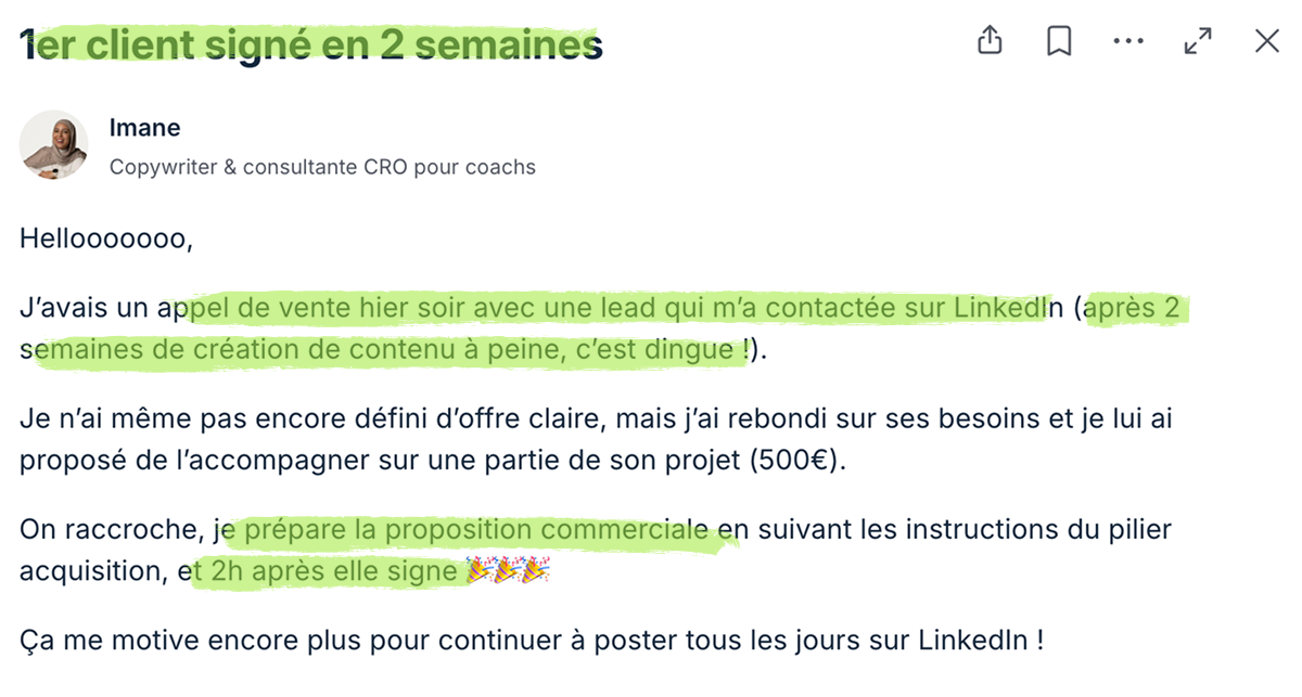 Victoire client Produscale