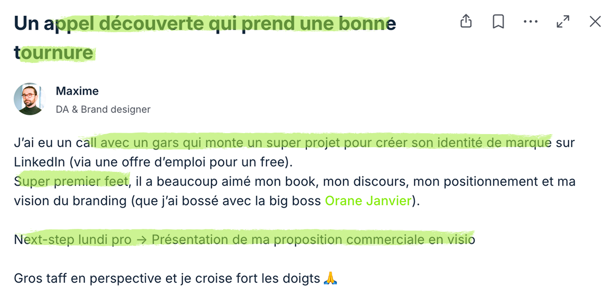 Victoire client Produscale