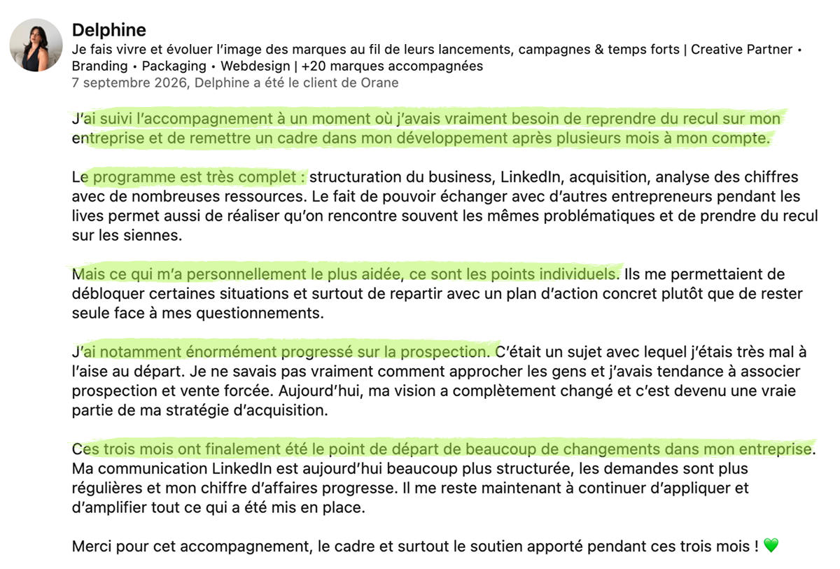 Victoire client Produscale