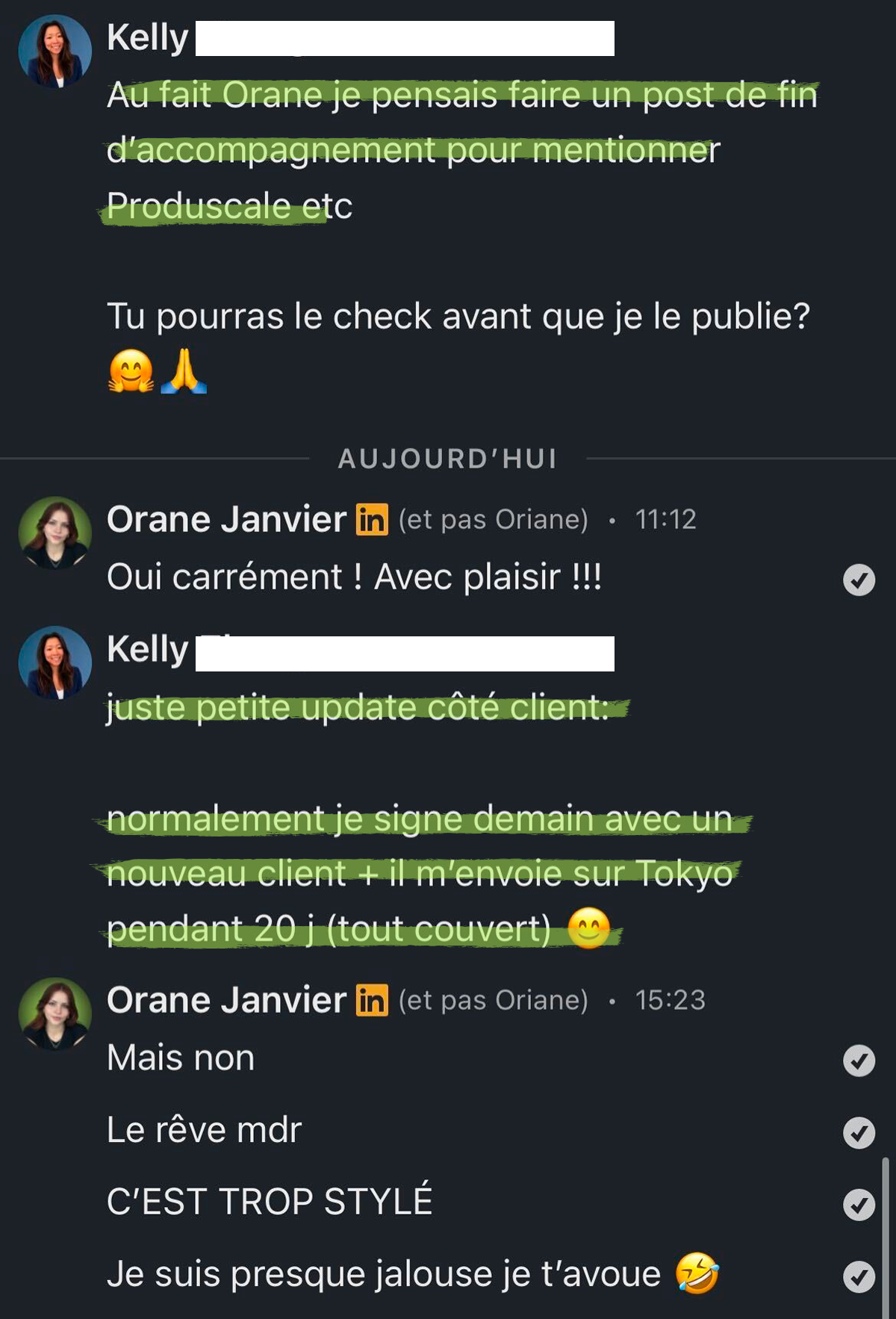 Victoire client Produscale