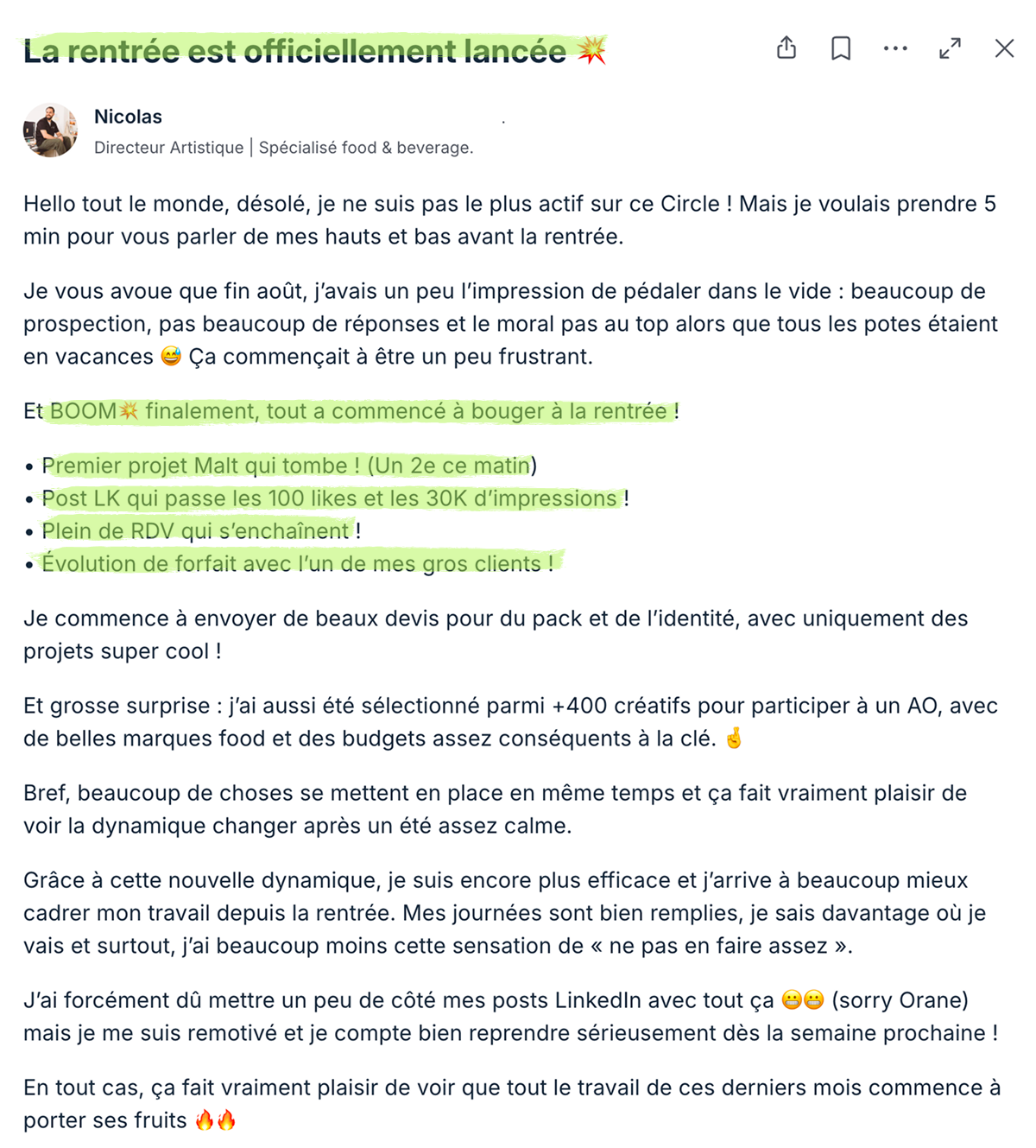 Victoire client Produscale