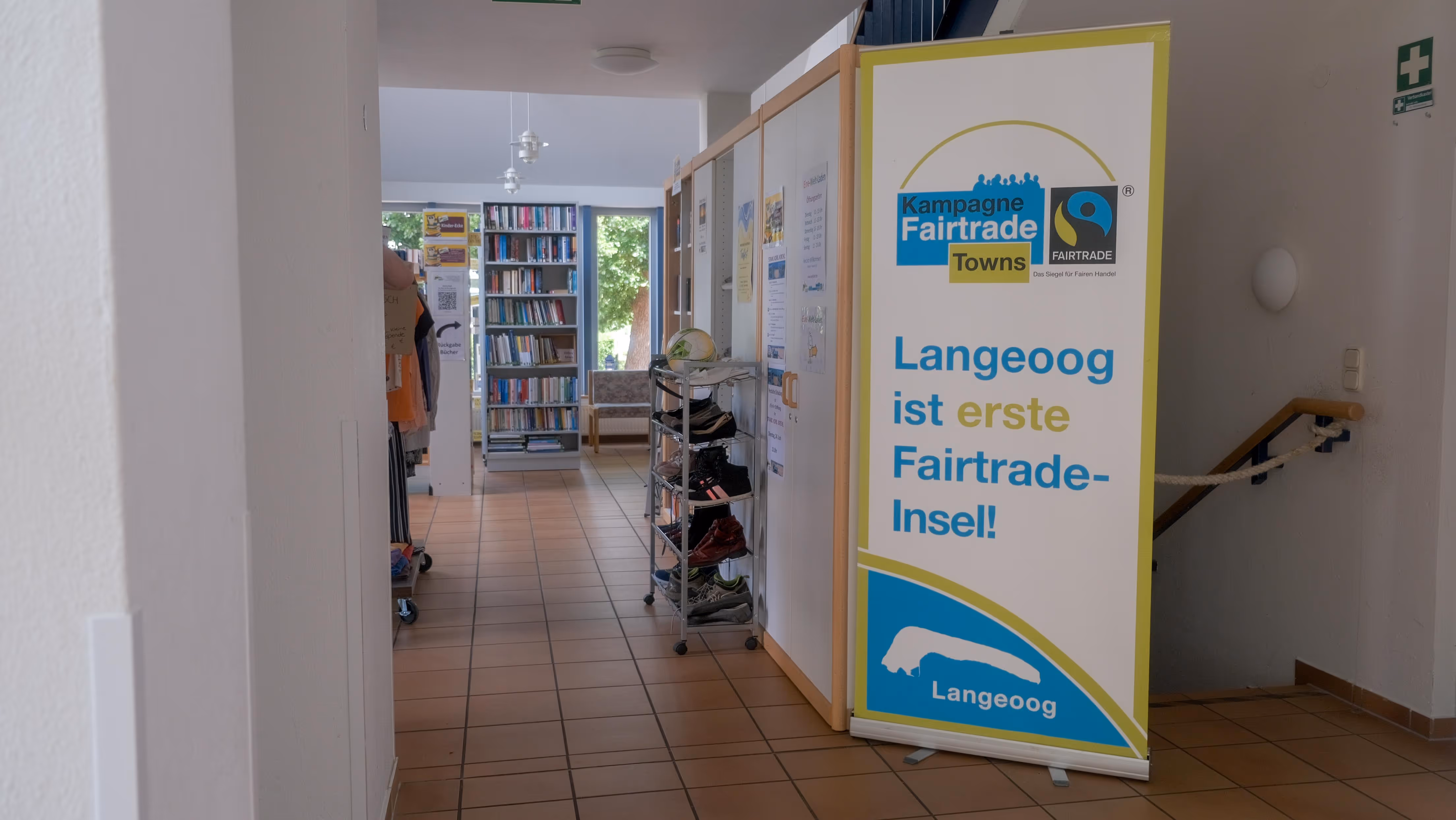 Langeoog ist erste Fair Trade Insel Deutschlands Roll-Up