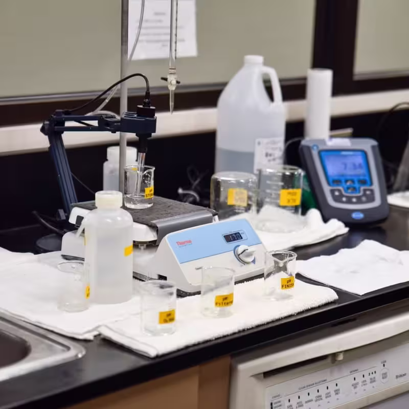water and wastewater laboratory analyses course