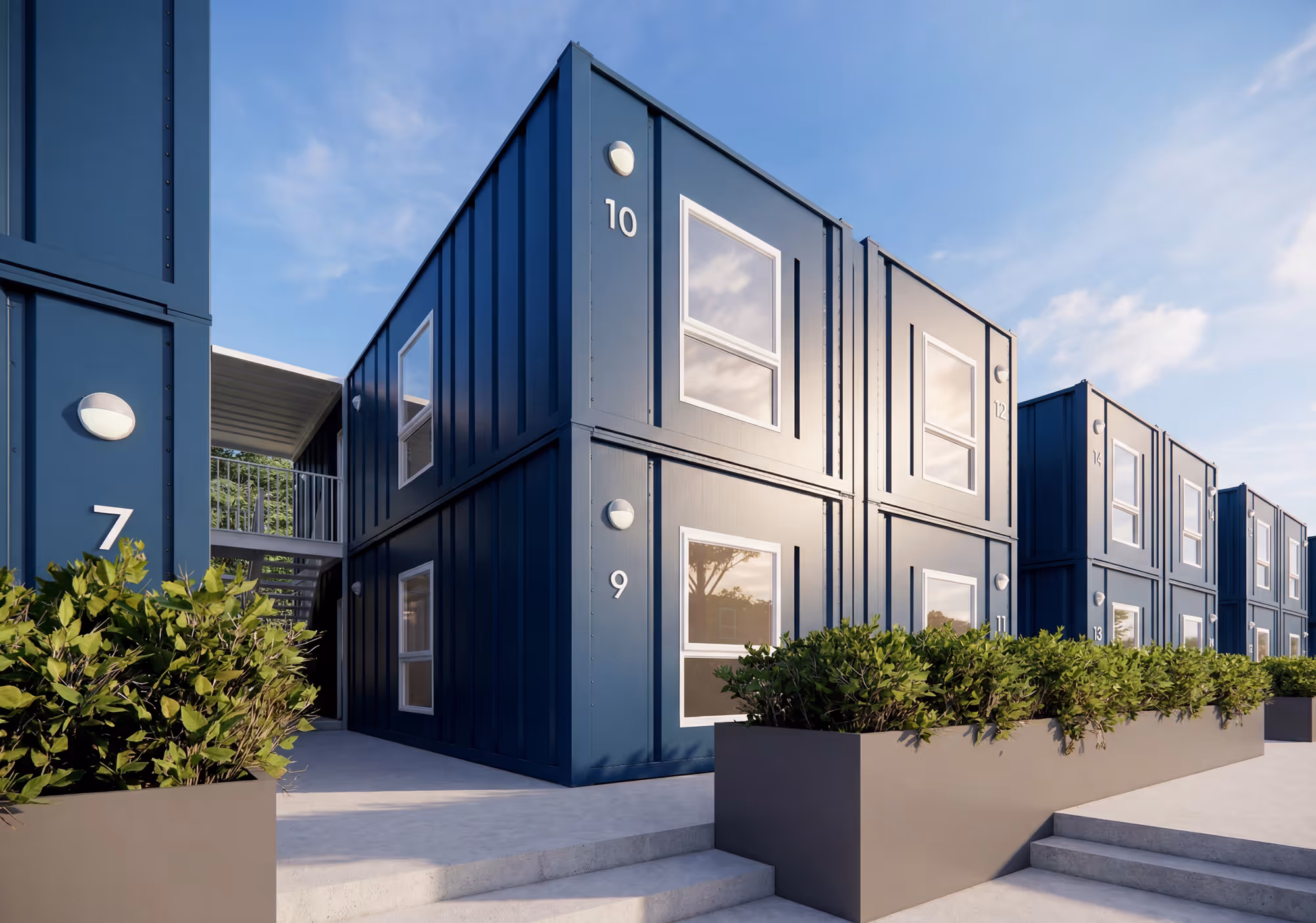 Boost Exterior two-story unit a