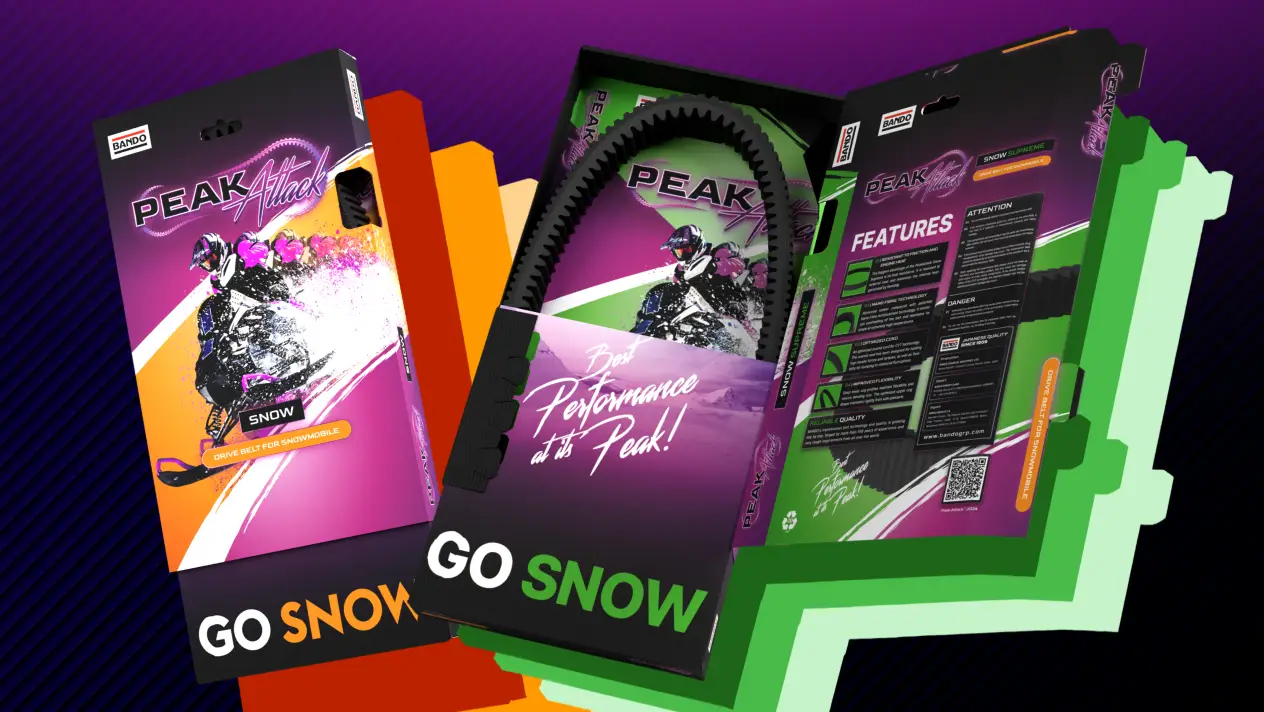 Peak Attack - not a brand for everyone. One for those who take it seriously. Scene instead of standard. 3D instead of brochure.