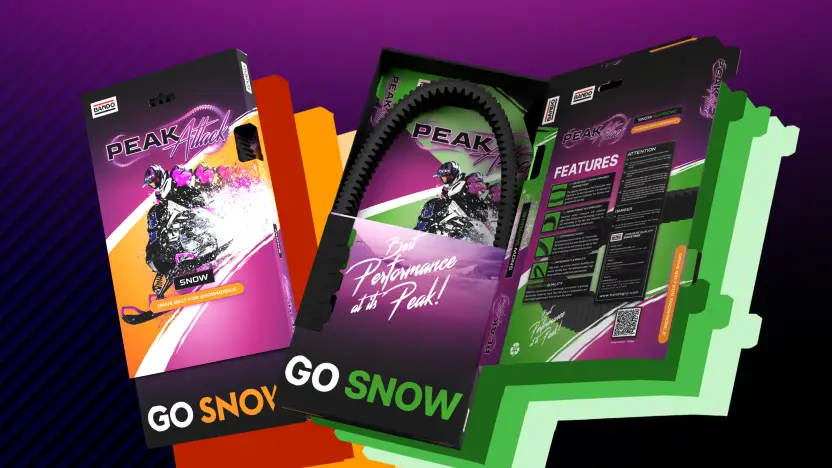 Peak Attack - not a brand for everyone. One for those who take it seriously. Scene instead of standard. 3D instead of brochure.