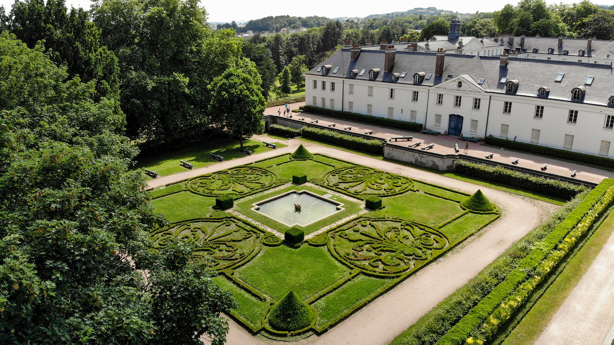 Jardins du château de la verrerie