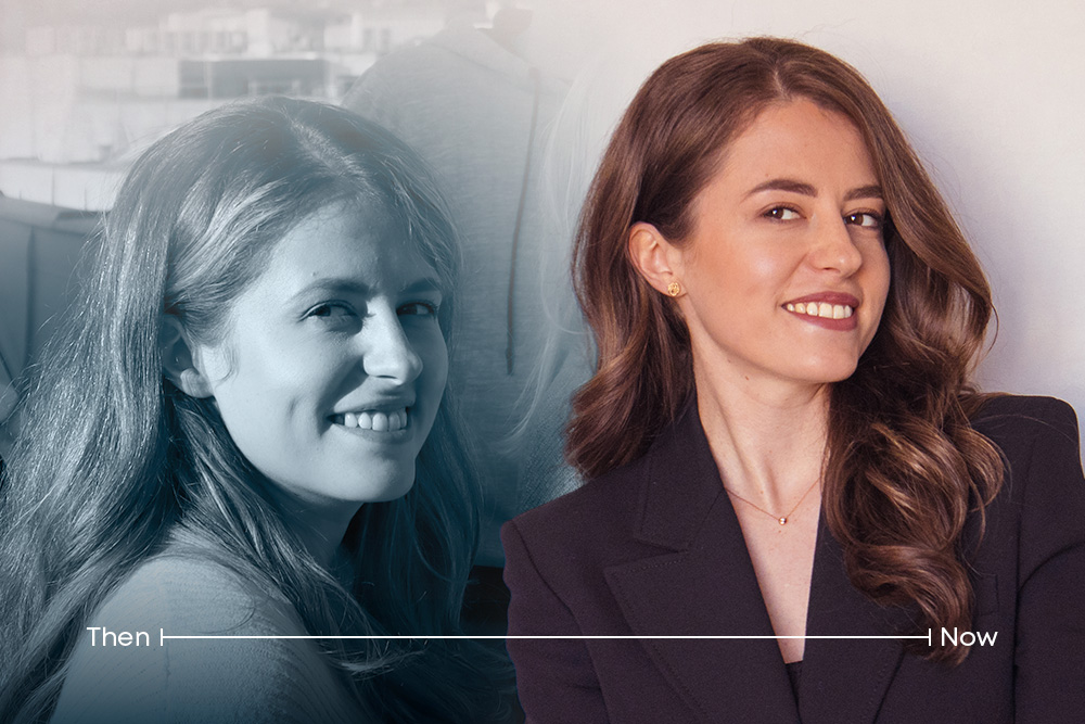 Professional woman featured in blog cover photo