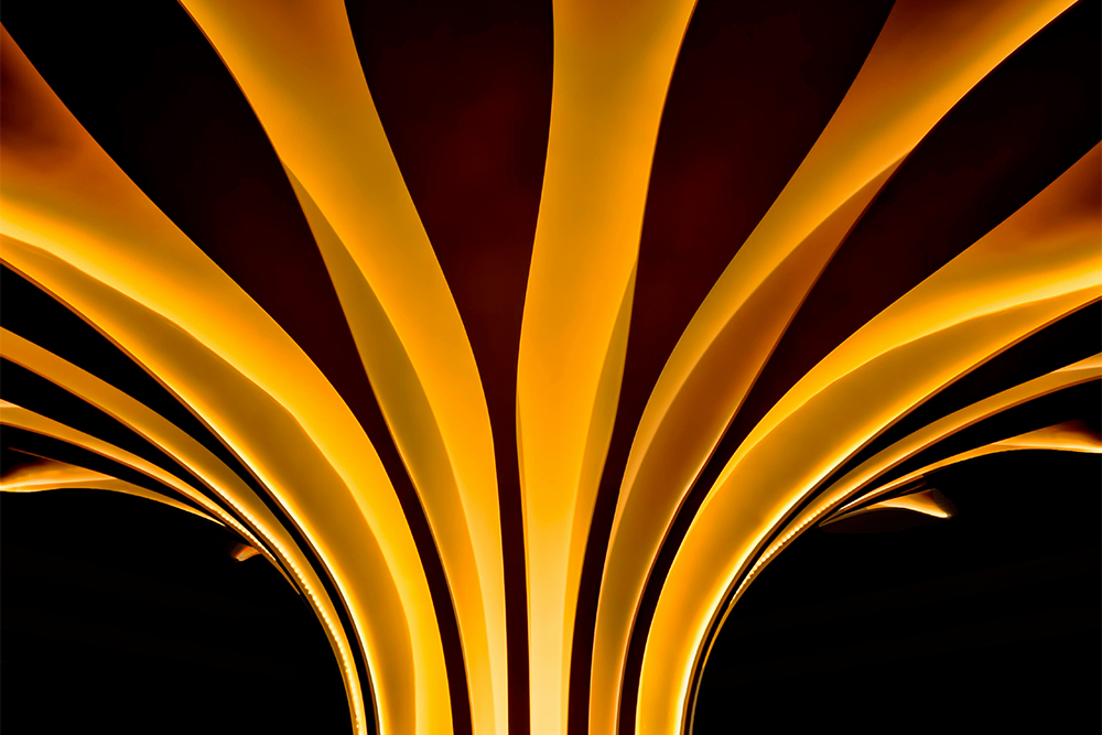 Colorful modern abstract art for creative website visuals